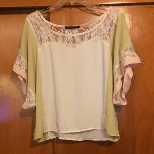 Potters Pot Colorblock Crop Top